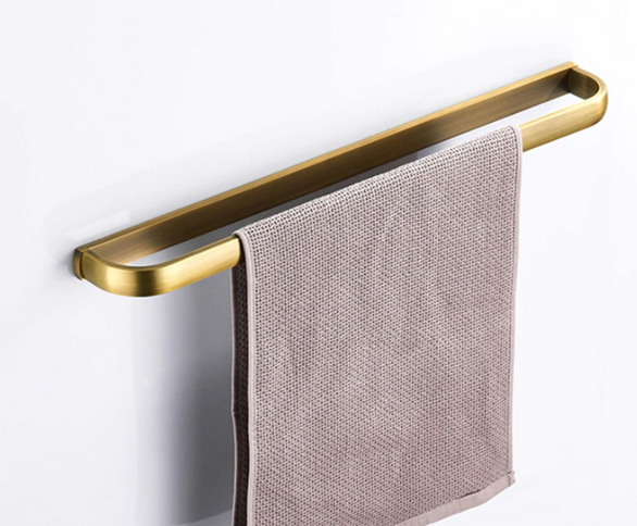 Brass Single  Modern Bath Towel Rail #201939