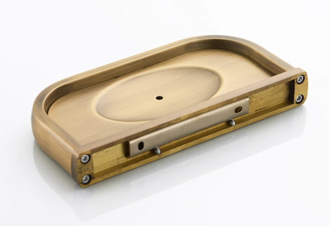 Brass Modern Soap Holder #201934