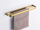 Brass Modern Double Towel Rail #201940