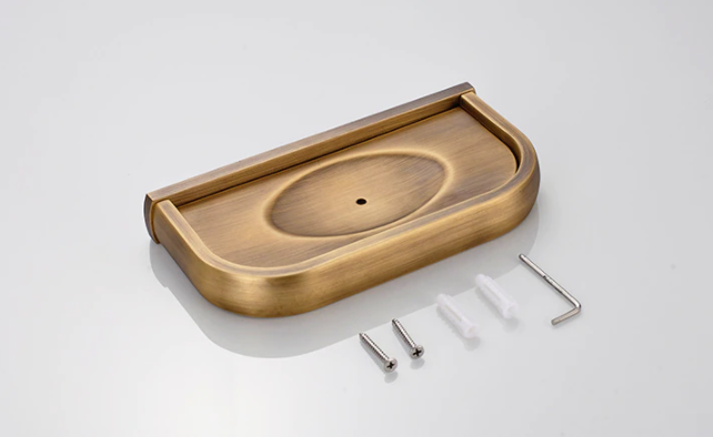 Brass Modern Soap Holder #201934