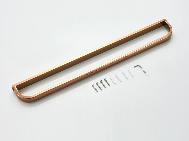 Rose Gold Modern Bath Towel Rail #201862