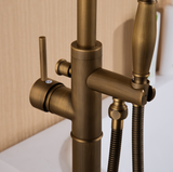 Modern Brass Free Standing Bath Mixer #201832