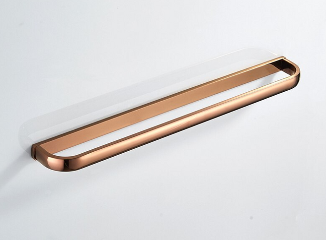 Rose Gold Modern Bath Towel Rail #201862