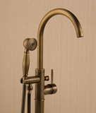 Modern Brass Free Standing Bath Mixer #201832