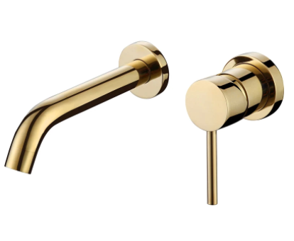 Gold Modern Single Lever Mixer #202080