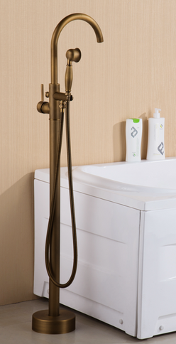 Modern Brass Free Standing Bath Mixer #201832