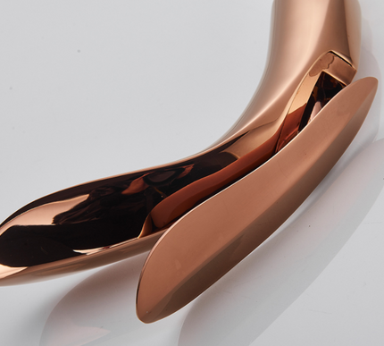 Rose Gold Modern Sleek leaf Mixer #2010002