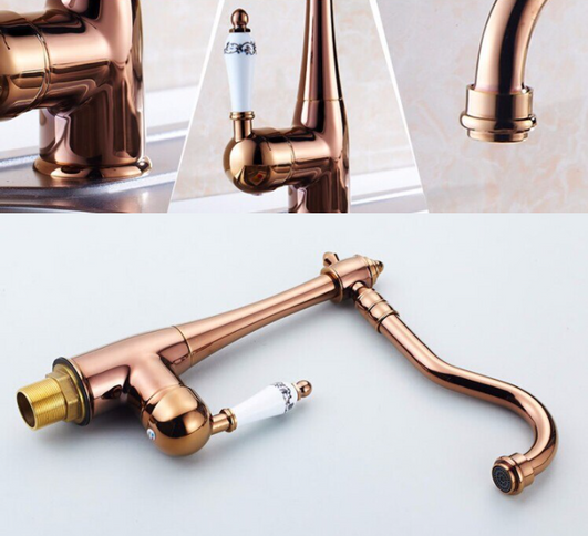 Sleek Antique Rose Gold Mixer #20173