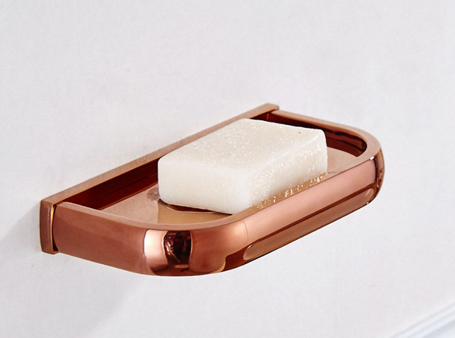 Rose Gold Modern Soap Holder #201918