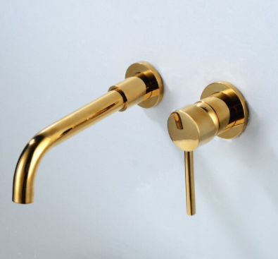 Gold Modern Single Lever Mixer #202080