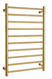 Heated towel Rail Brushed Gold #20201