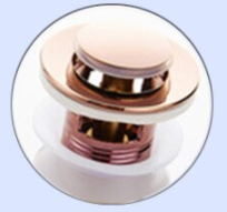 Rose Gold Pop Up Basin/Bath #20102