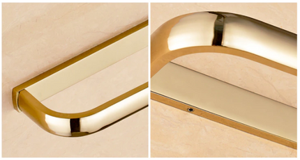 Gold Modern Bath Towel Rail #201942