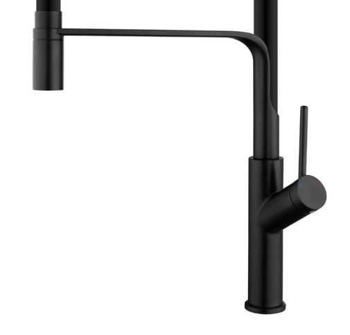 Matt Black Pull Out Kitchen Mixer #201799