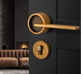 Brass Door Handle #201855