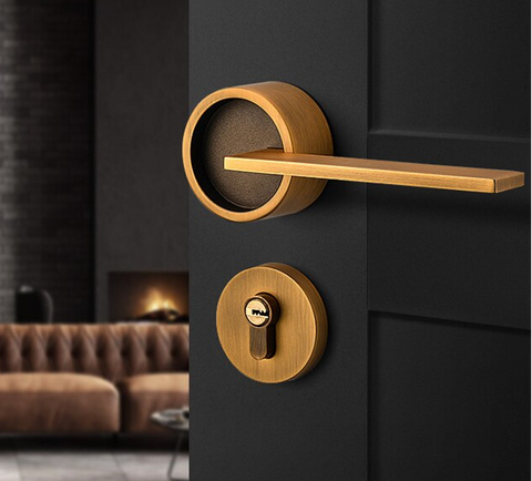 Brass Door Handle #201855