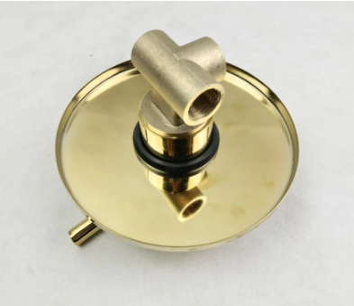 Gold Single Lever Concealed Shower #20216
