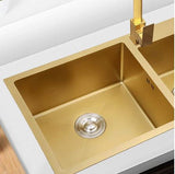 Gold Double Kitchen Sink #1602