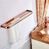 Rose Gold Modern Double Towel Rail #201915