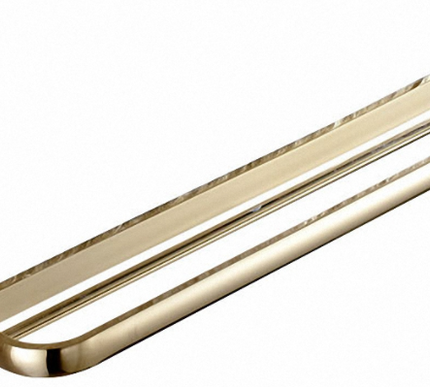 Gold Modern Double Towel Rail #201941