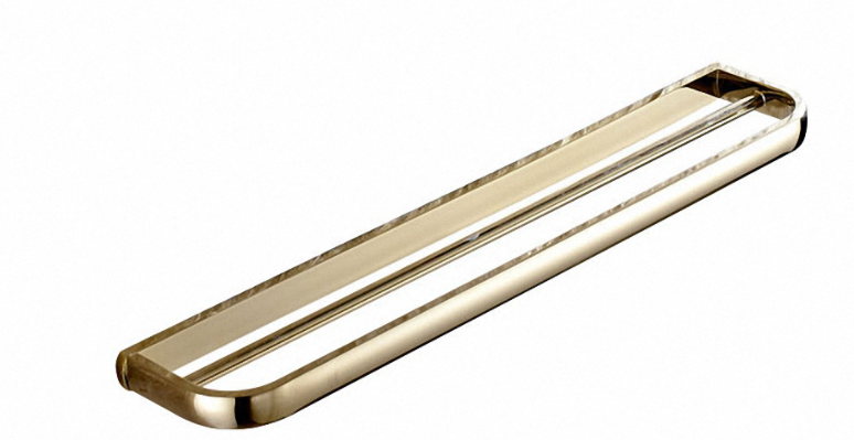 Gold Modern Double Towel Rail #201941