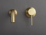Brushed Gold Modern Basin Mixer #20213