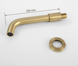 Brushed Gold Modern Basin Mixer #20213