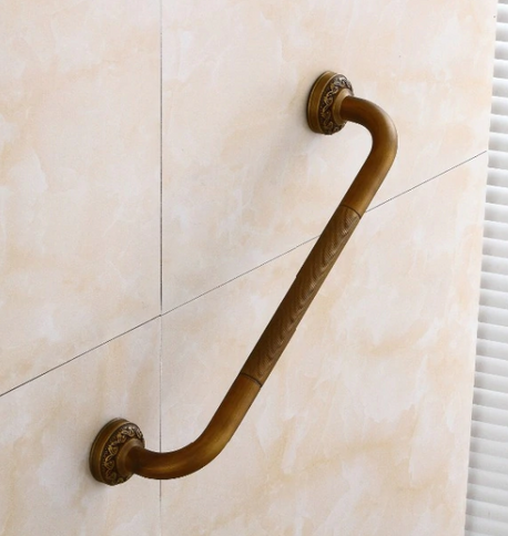 Antique Brass Grab Rail  45cm #201921