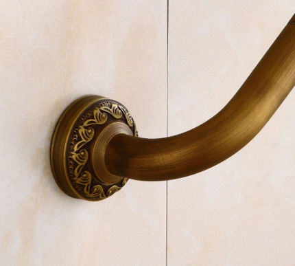 Antique Brass Grab Rail  45cm #201921