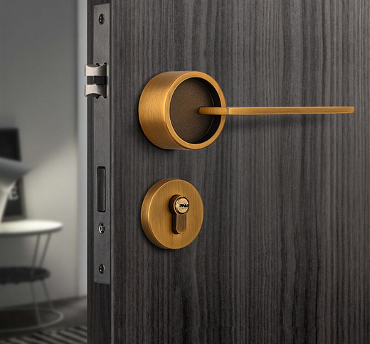 Brass Door Handle #201855