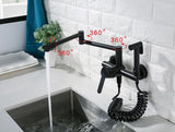 Matt Black Kitchen Mixer With Hand Shower #20203