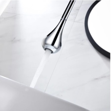 Chrome Teardrop Ceiling Mixer #20215