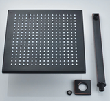 Black Concealed Shower Unit With Hand Shower #201795