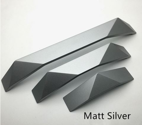 Matt Silver Cupboard Handle #19013