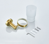 Brushed Gold Minimal Toothbrush Holder #201875