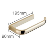 Gold Modern Toilet Roll Holder #201943