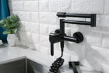 Matt Black Kitchen Mixer With Hand Shower #20203