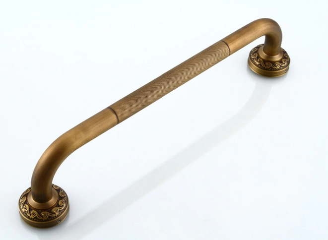 Antique Brass Grab Rail  45cm #201921