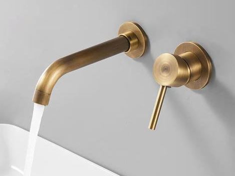 Modern Brass Bathroom Set #201888
