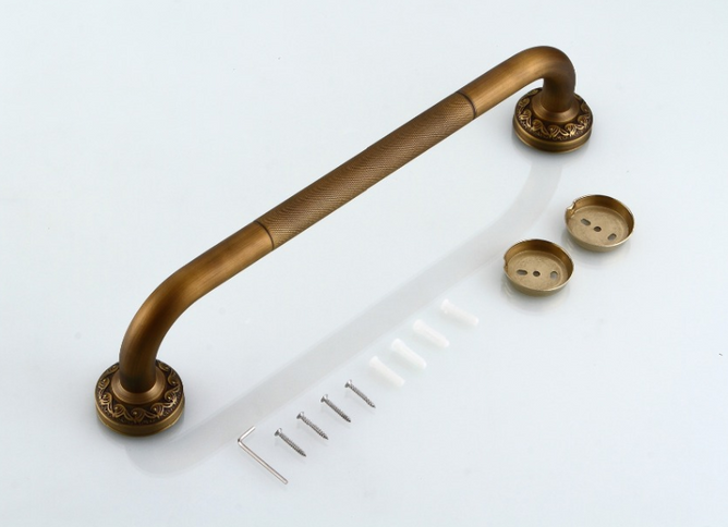 Antique Brass Grab Rail  45cm #201921