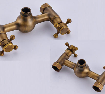 Antique Brass Wall Mounted Shower  #201717