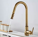 Brass Pull Out Kitchen Mixer #201841