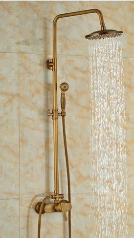 Antique Wall Mounted Shower with Single Lever #201842