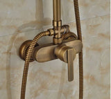 Antique Wall Mounted Shower with Single Lever #201842