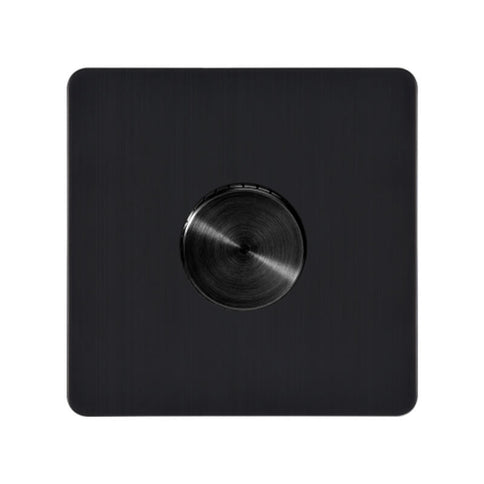 Antique Black Metal Dimmer Wall Switch