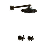 Antique Black Concealed Shower #20165