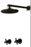 Antique Black Concealed Shower #20165