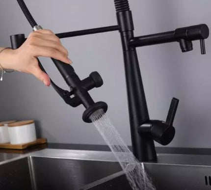 Black Dual Kitchen Mixer #201843