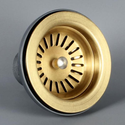 Brushed Gold Kitchen Waste #201851