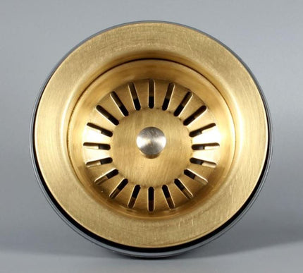 Brushed Gold Kitchen Waste #201851